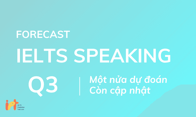 FORECAST SPEAKING Q3 2026